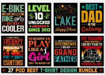 T-Shirt Design Bundle-Trendy Pod Best T-Shirt Design Bundle