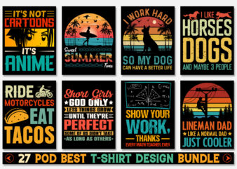 T-Shirt Design Bundle