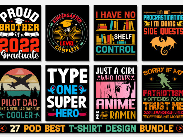 T-shirt design bundle