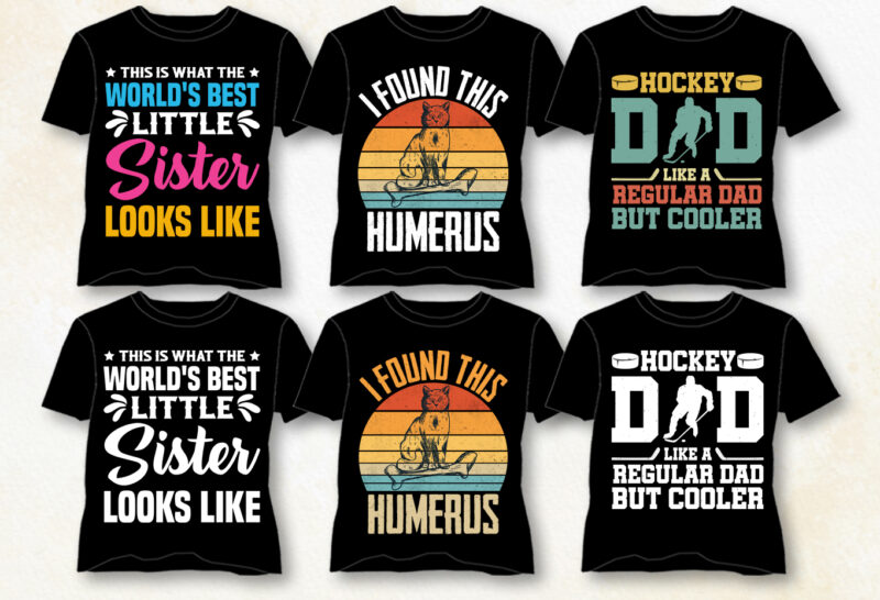 Trendy Pod Best T-Shirt Design Bundle