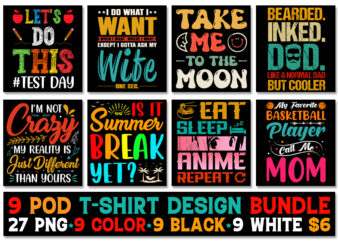 T-Shirt Design Bundle-Pod Best T-Shirt Design Bundle