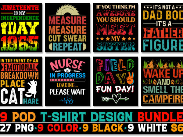 T-shirt design bundle-typography t-shirt design