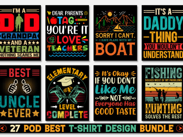 T-shirt design bundle-vintage sunset t-shirt design