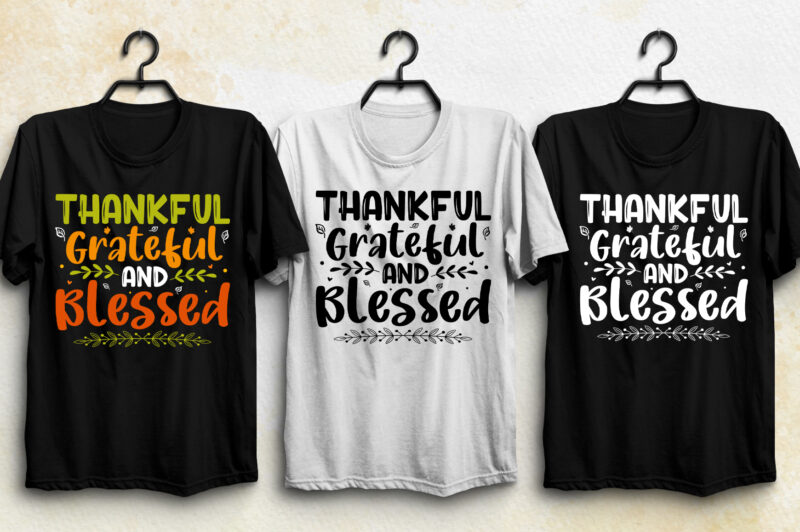 Thanksgiving Day T-Shirt Design Bundle-Thanksgiving Day T-Shirt Design