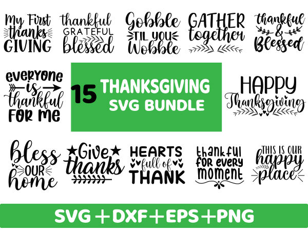 Thanksgiving svg bundle t shirt