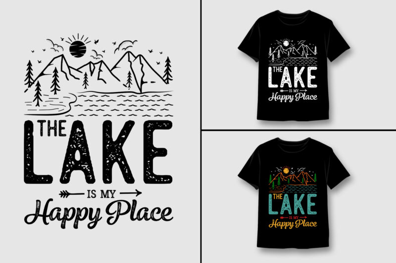 Typography T-Shirt Design Bundle