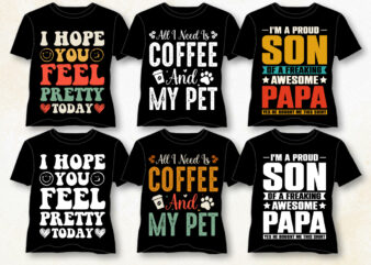 Trendy T-Shirt Design Bundle