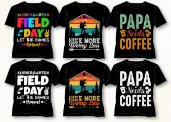 Trendy T-Shirt Design Bundle