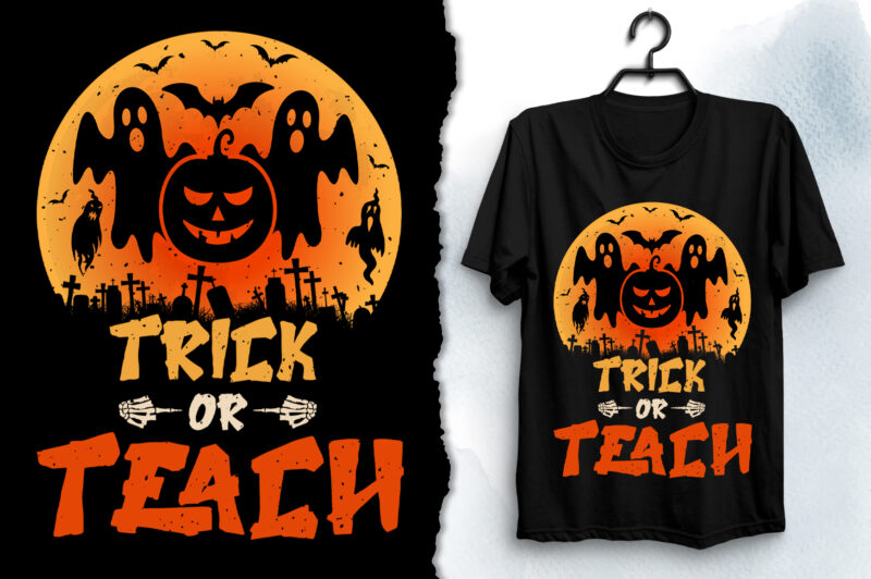 Halloween T-Shirt Design Bundle-Halloween T-Shirt Design