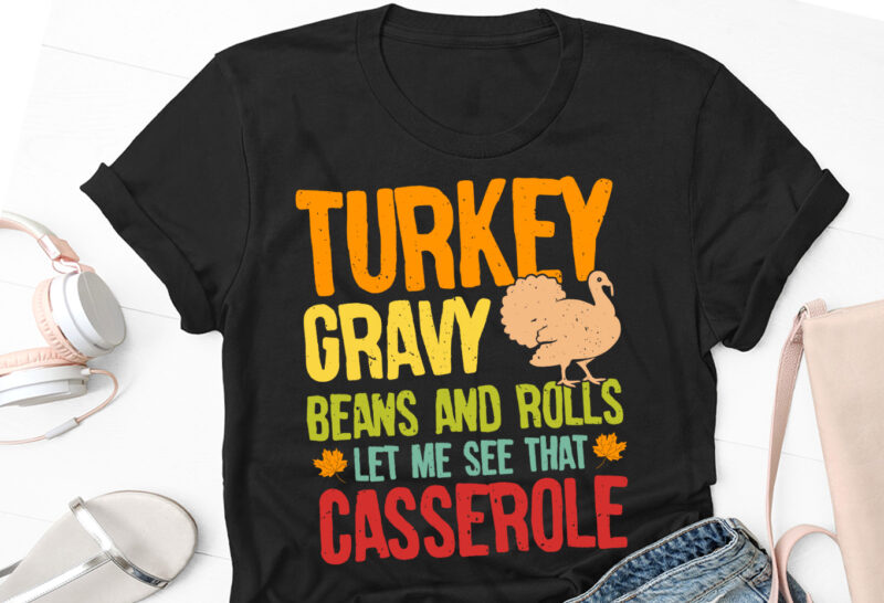 Turkry Thanksgiving Day T-Shirt Design