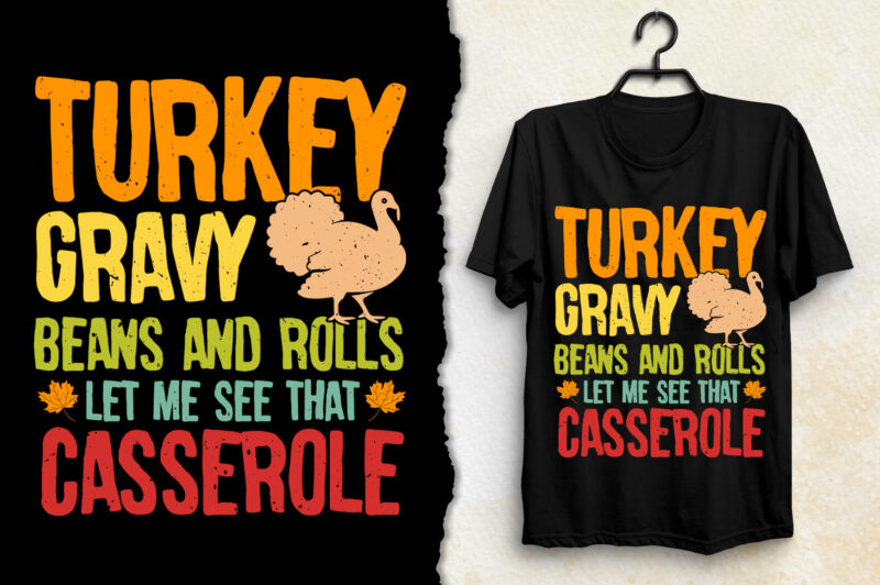 Turkry Thanksgiving Day T-Shirt Design