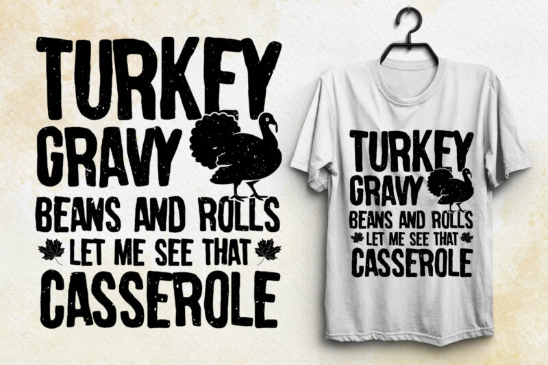Turkry Thanksgiving Day T-Shirt Design