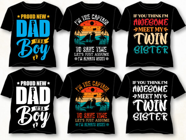 Typography t-shirt design bundle