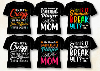 Typography T-Shirt Design Bundle