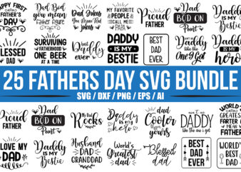 fathers day svg bundle t shirt graphic design