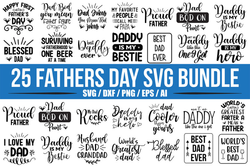 fathers day svg bundle