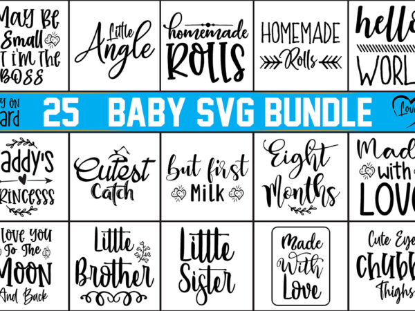 Baby svg bundle t shirt template