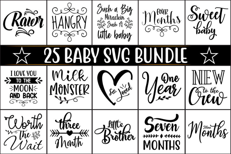 Baby SVG Bundle