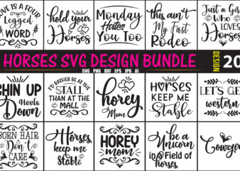 Horse SVG Bundle graphic t shirt