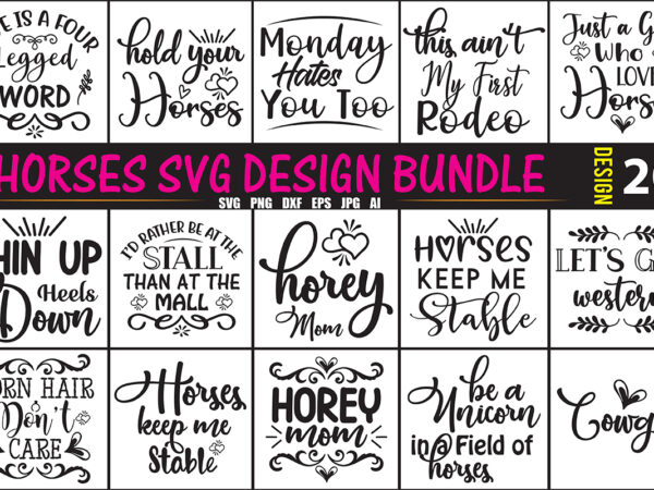 Horse svg bundle graphic t shirt