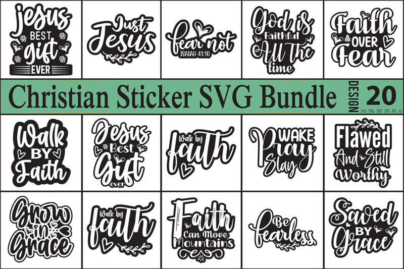 Christian Sticker Bundle