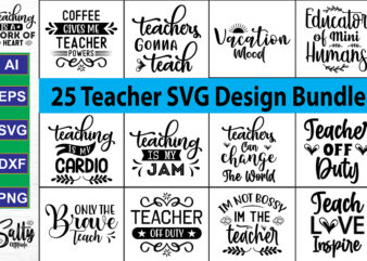 Teacher SVG Bundle