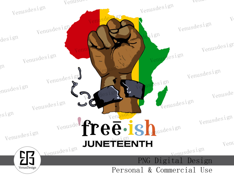 Combo Juneteenth Sublimation Design
