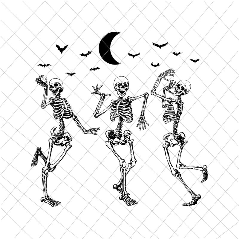 Skeleton Halloween Dancing Svg, Skeleton Halloween Svg, Pumpkin Skeleton Halloween Svg, Pumpkin Halloween Svg, Skeleton Svg