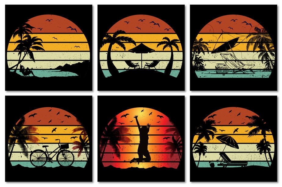 Vintage Retro Sunset T-Shirt Design Graphic Vector Background Bundle,Retro  Vintage Sunset  Sunset Background,Vintage Retro Background,Vintage  Sunset Background,Retro Colorful Background,Vintage Colorful Background,T  Shirt Vector ...