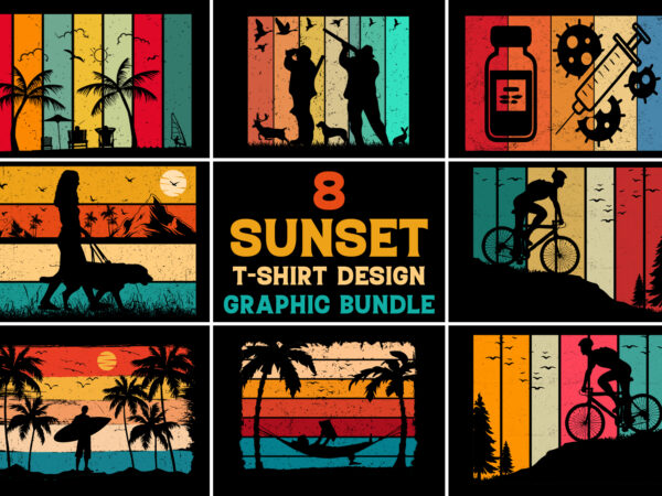 Vintage retro sunset t-shirt design graphic vector background bundle,retro vintage sunset background.retro sunset background,vintage retro background,vintage sunset background,retro colorful background,vintage colorful background,t shirt vector elements,vintage circle sunset,retro circle sunset,sunset graphic