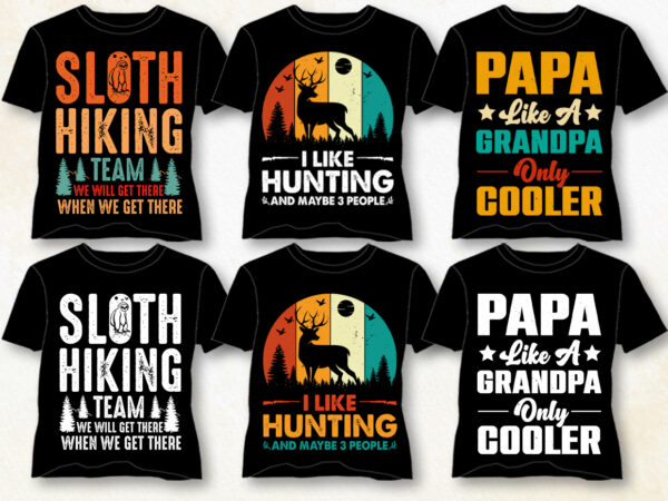 Vintage sunset t-shirt design bundle Vintage sunset t-shirt design bundle