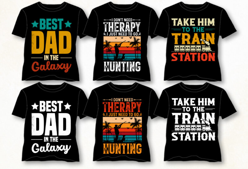 Vintage T-Shirt Design Bundle