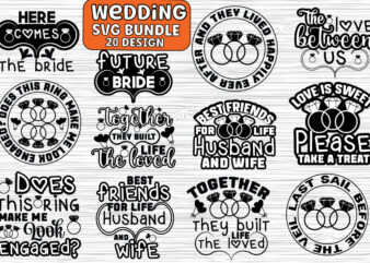 Wedding SVG Bundle,Wedding SVG t shirt design for sale