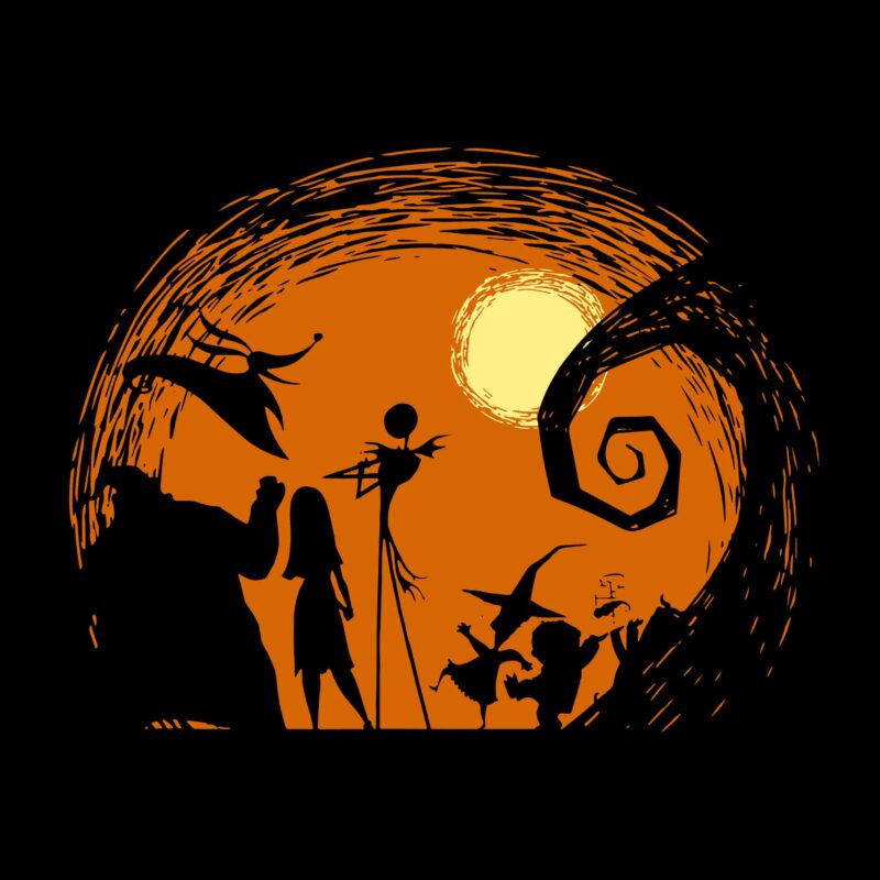 Tim Burton’s Nightmare Before Christmas Halloween Svg, Nightmare Halloween Svg, Halloween Svg