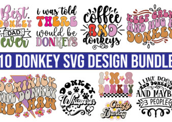 Donkey Svg Design
