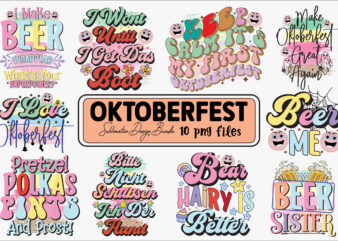 Oktoberfest Sublimation Design Bundle