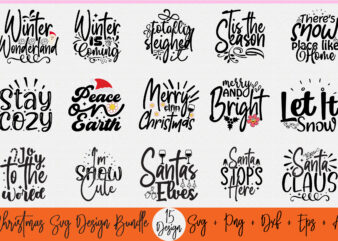 Christmas Svg Design Bundle