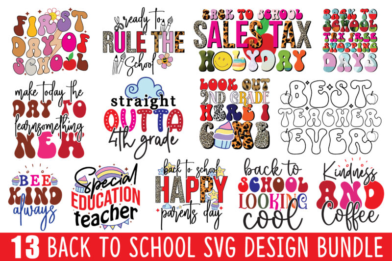 Back To School Svg Design