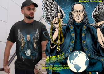 Hustle GOD Benzamin franklin riches graphic t shirt