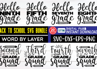 Back to School Svg Bundle back to school, back to school svg, school, teacher, school svg, back to school 2020, girl, boy, kindergarten, school outfit, back to school outfit, september,