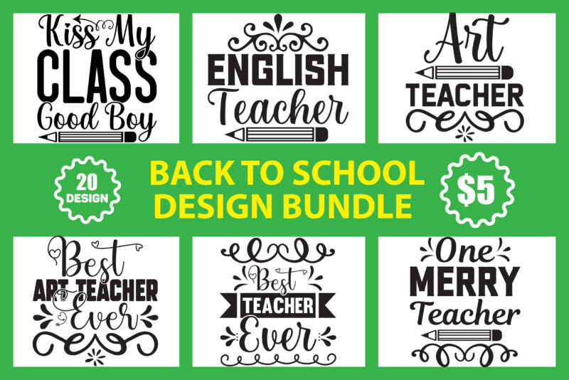 Back to School Design Bundle