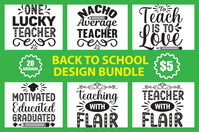 Back to School Design Bundle