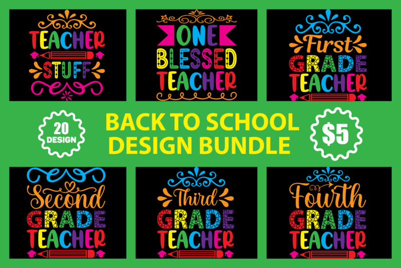 Back to School Design Bundle