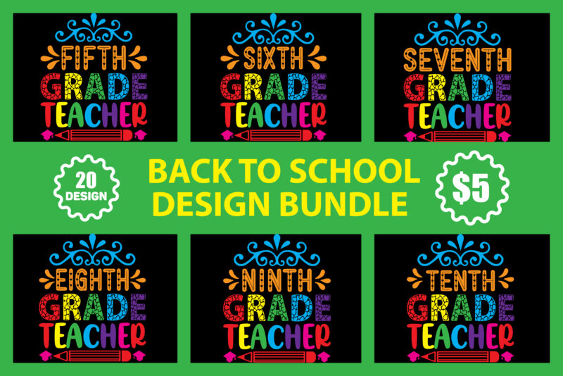 Back to School Design Bundle