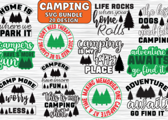 Camping SVG Bundle t shirt vector file