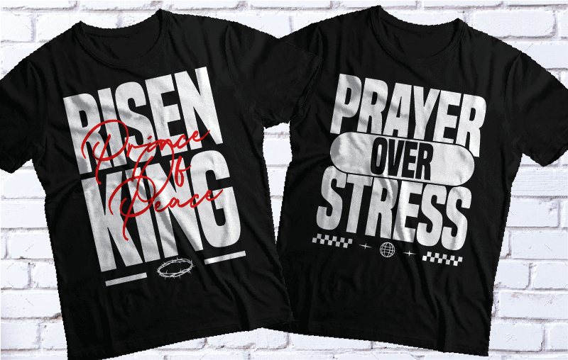 Christian t-shirt design | pack of 10 t-shirt design | eps,ai,png | bulk and bundle Jesus design t-shirt