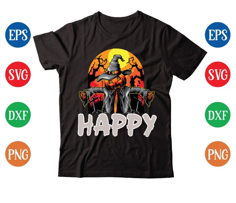 HAPPY t-shirt design,halloween t-shirt design bundle,halloween t-shirt svg,halloween t-shirt png,hal01,halloween designs bundle ,halloween design png, halloween design t-shirt svg,mha01,halloween design bundle ,halloween design png, halloween design t-shirt svg,halloween t-shirt design