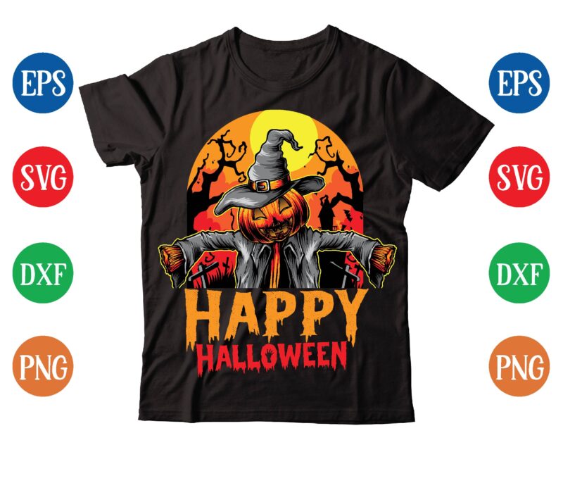 HAPPY HALLOWEEN t-shirt design,halloween t-shirt design bundle,halloween t-shirt svg,halloween t-shirt png,hal01,halloween designs bundle ,halloween design png, halloween design t-shirt svg,mha01,halloween design bundle ,halloween design png, halloween design t-shirt svg,halloween t-shirt