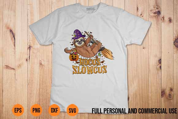 Hocus slowcus Sloth Witch Hat animal lovers Halloween sloth Shirt Design SVG Halloween mega bundle,svgs,quotes-and-sayings,food-drink,print-cut,mini-bundles,on-sale,halloween svg design, halloween svgs, svg halloween designs, free halloween cricut designs, free witch svg, 2020