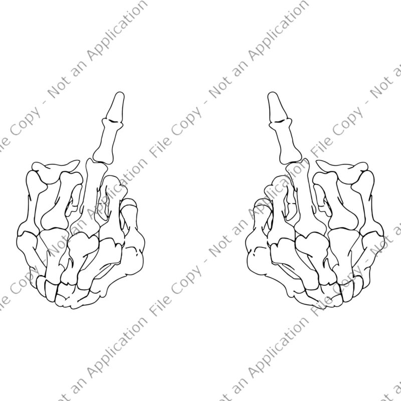 Skeleton Hand Halloween Bones Middle Finger Skull Svg, Skeleton Hand Halloween Svg, Spooky Halloween Svg, Hand Halloween Svg, Skeleton Halloween Svg, Skeleton Svg,